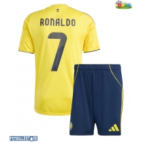 Al-Nassr Cristiano Ronaldo #7 Hjemmedraktsett Barn 2025-26 Kortermet (+ Korte bukser)